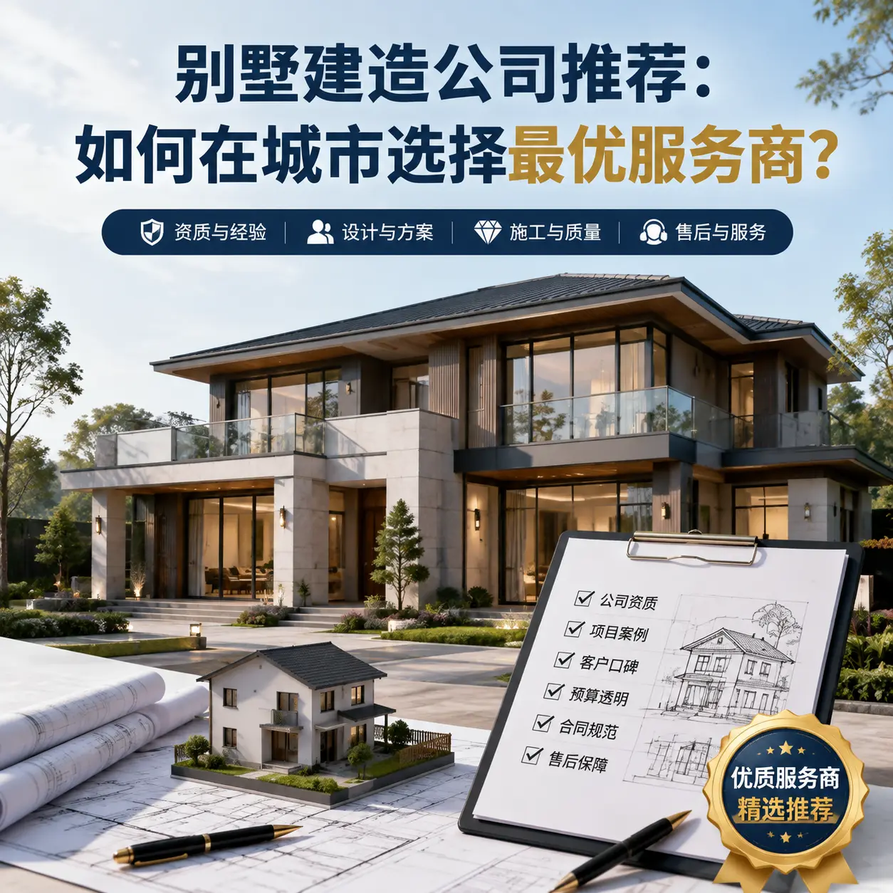 别墅建造公司推荐:如何在 绥阳 选择最优服务商?