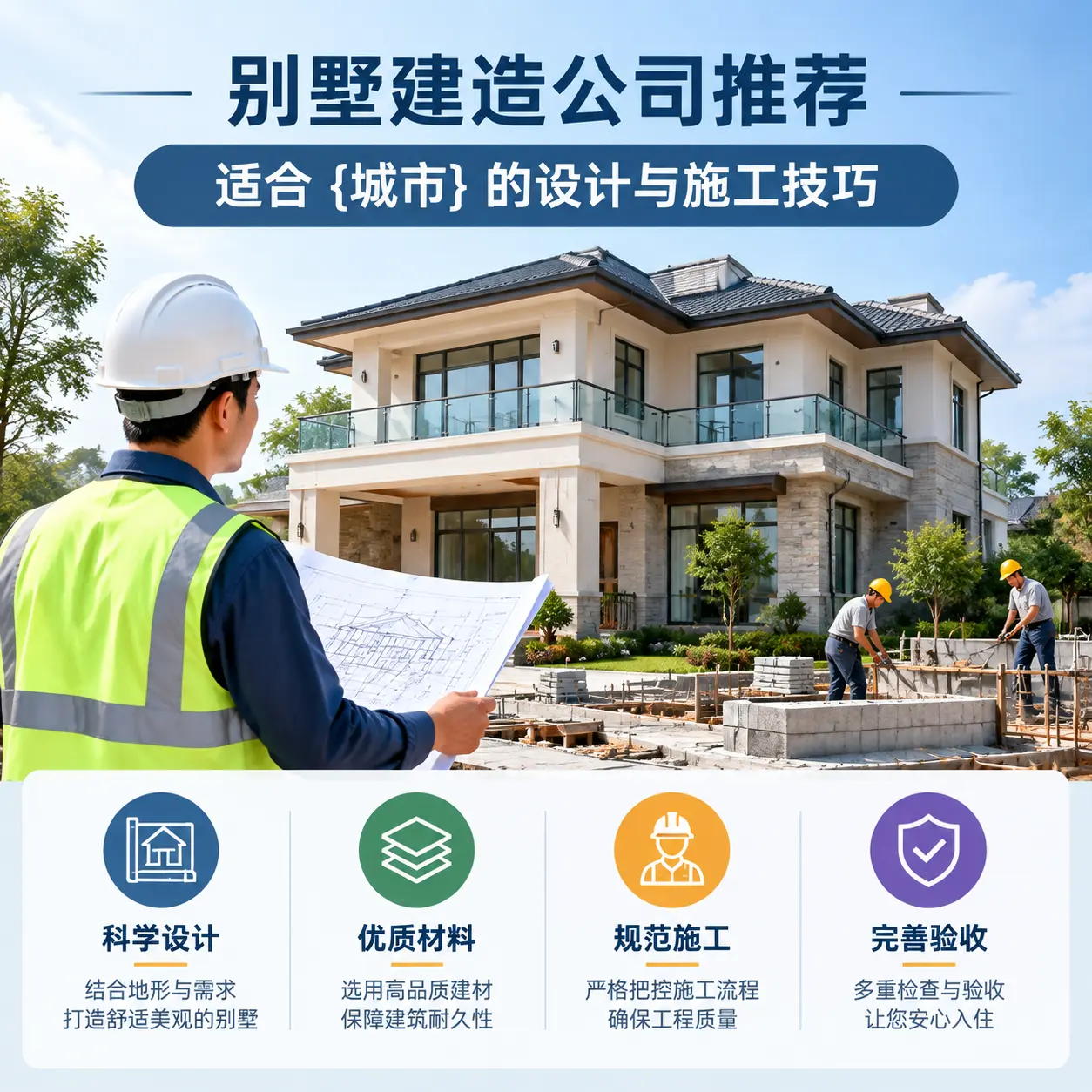 别墅建造公司推荐:适合 绥阳 的设计与施工技巧