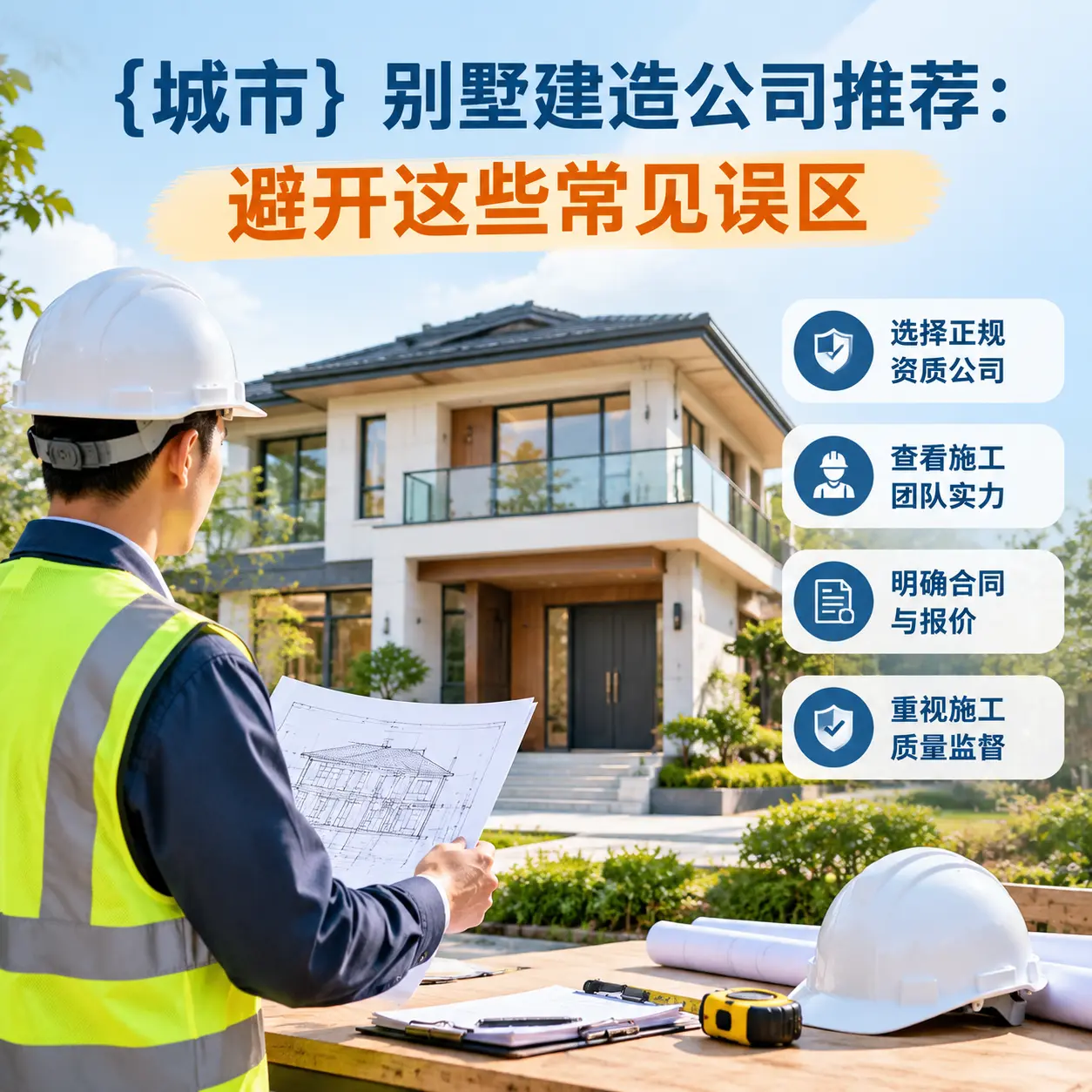 绥阳 别墅建造公司推荐:避开这些常见误区