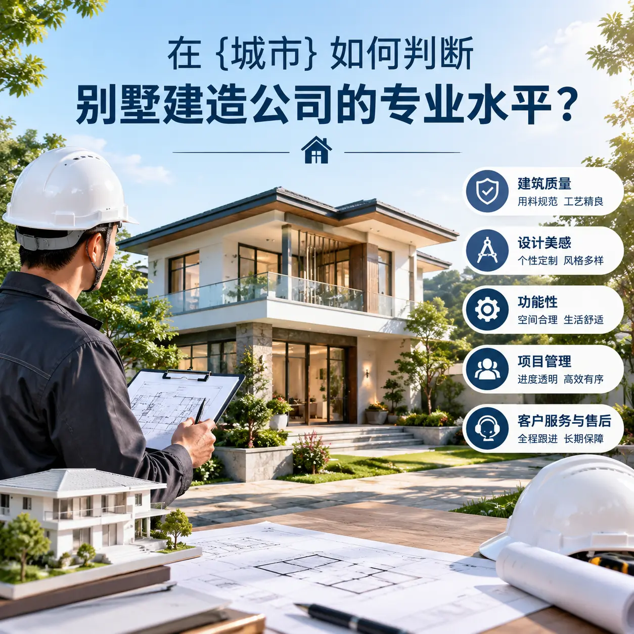 在 绥阳 如何判断别墅建造公司的专业水平?