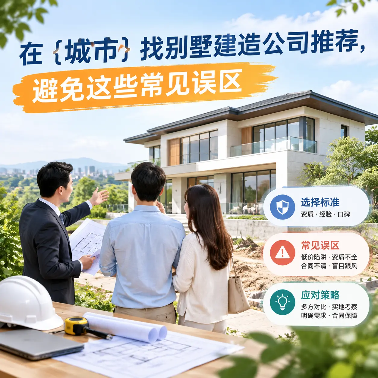 在 绥阳 找别墅建造公司推荐,避免这些常见误区