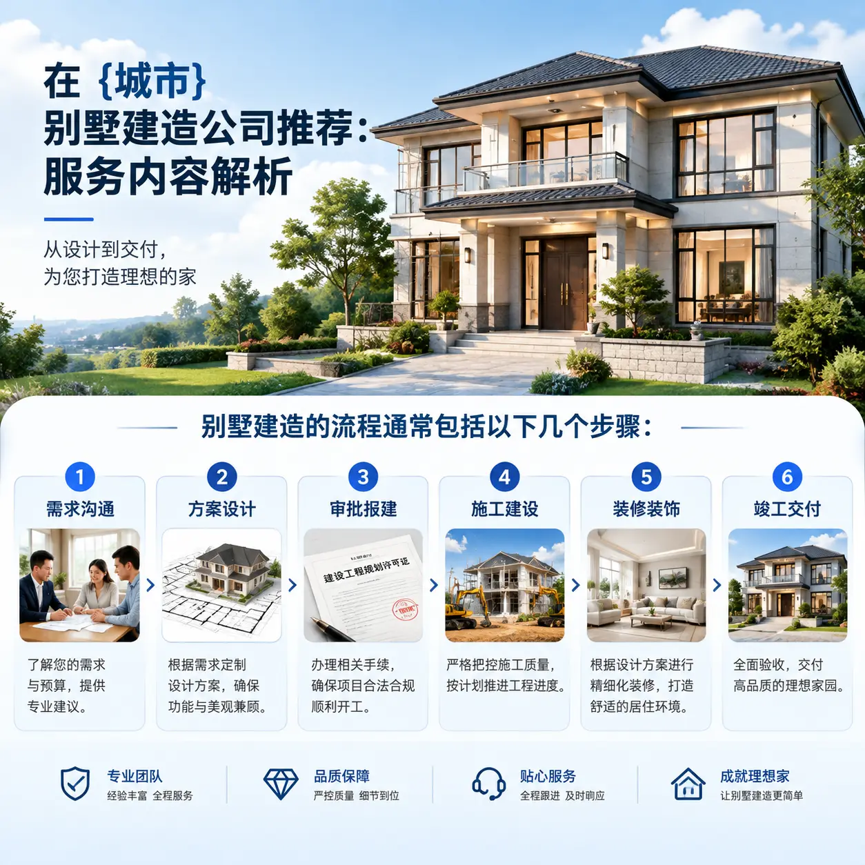 在 绥阳 别墅建造公司推荐:服务内容解析