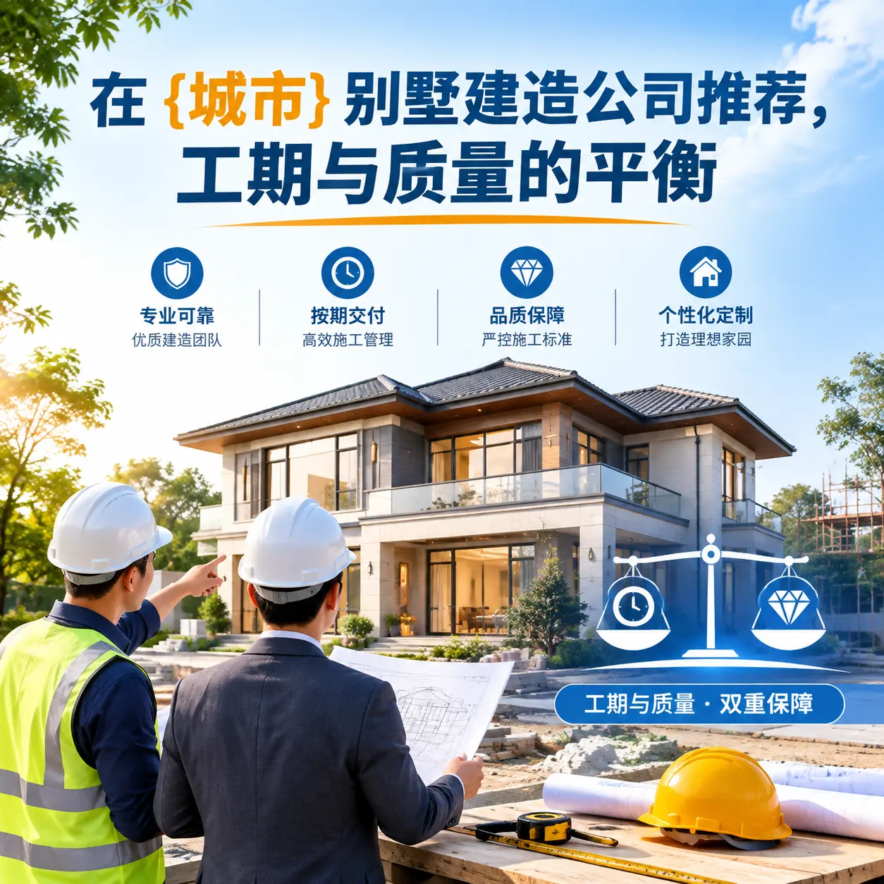 在 绥阳 别墅建造公司推荐,工期与质量的平衡