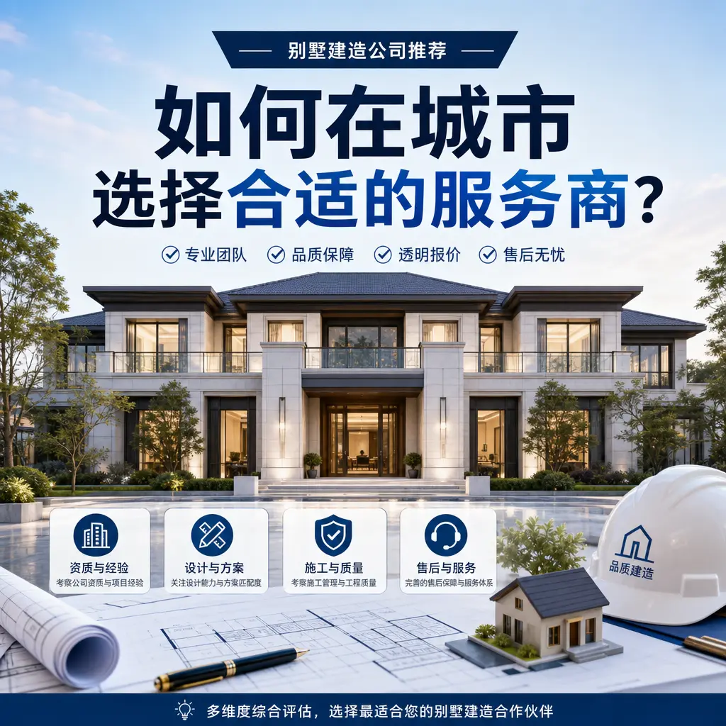 别墅建造公司推荐:如何在 绥阳 选择合适的服务商?