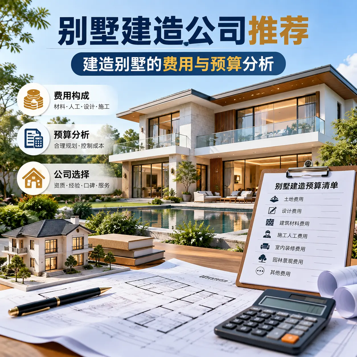 别墅建造公司推荐: 绥阳 建造别墅的费用与预算分析