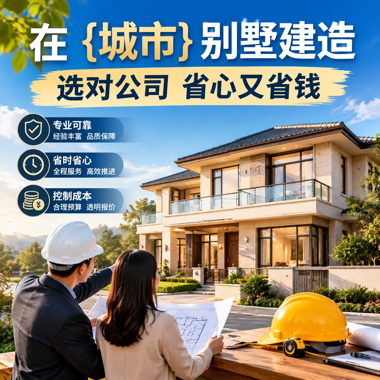 在 绥阳 别墅建造，选对公司省心又省钱