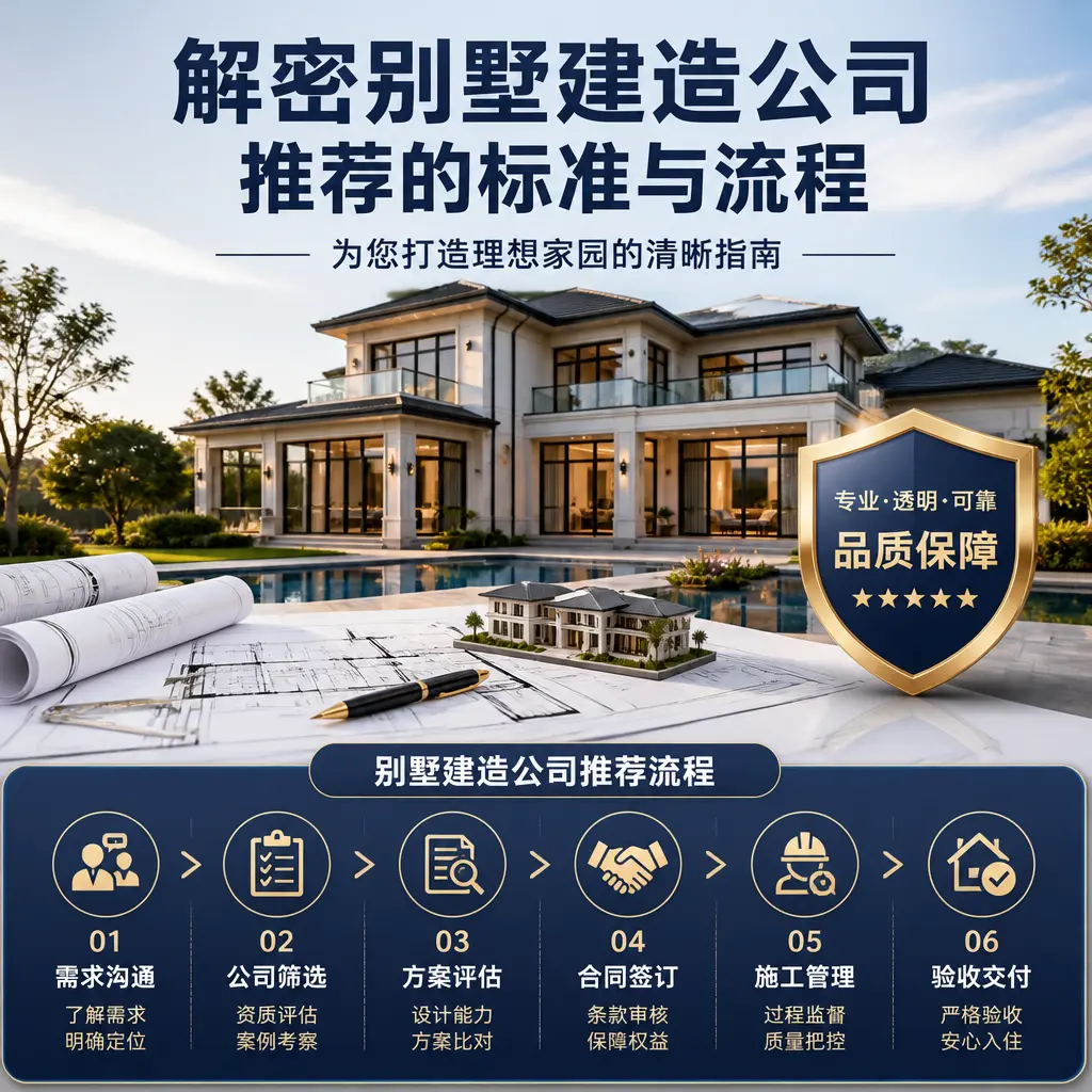 解密别墅建造公司推荐的标准与流程在 绥阳