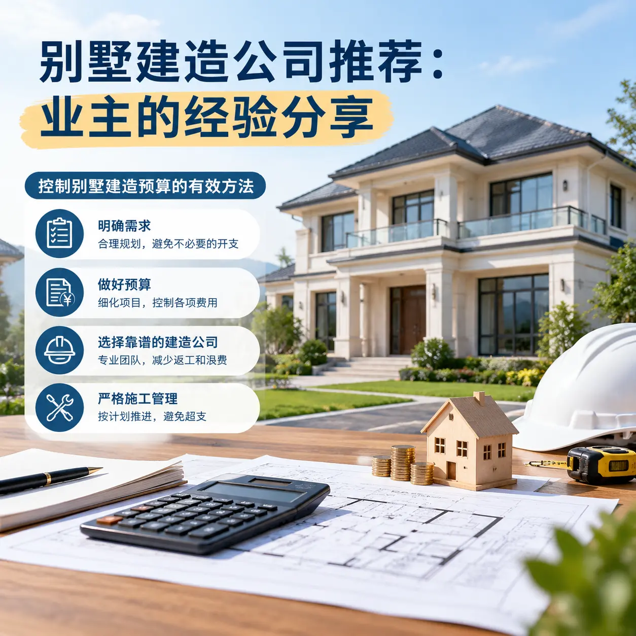 别墅建造公司推荐: 绥阳 业主的经验分享