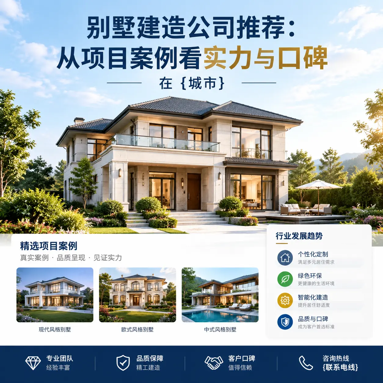 别墅建造公司推荐:从项目案例看实力与口碑在 绥阳